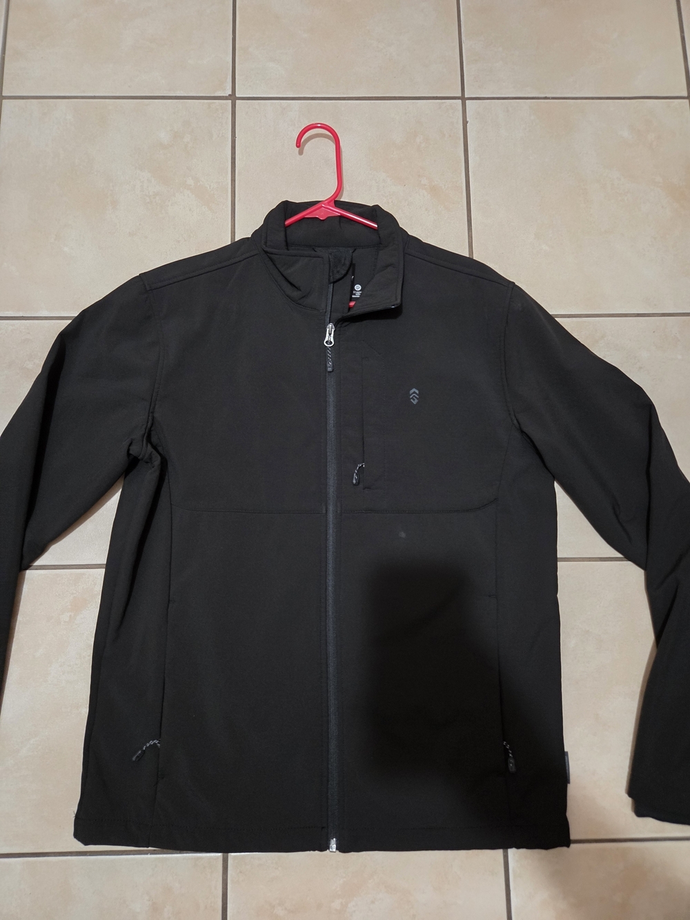 Free Country Black Lightweight Softshell Jacket - Zip Front